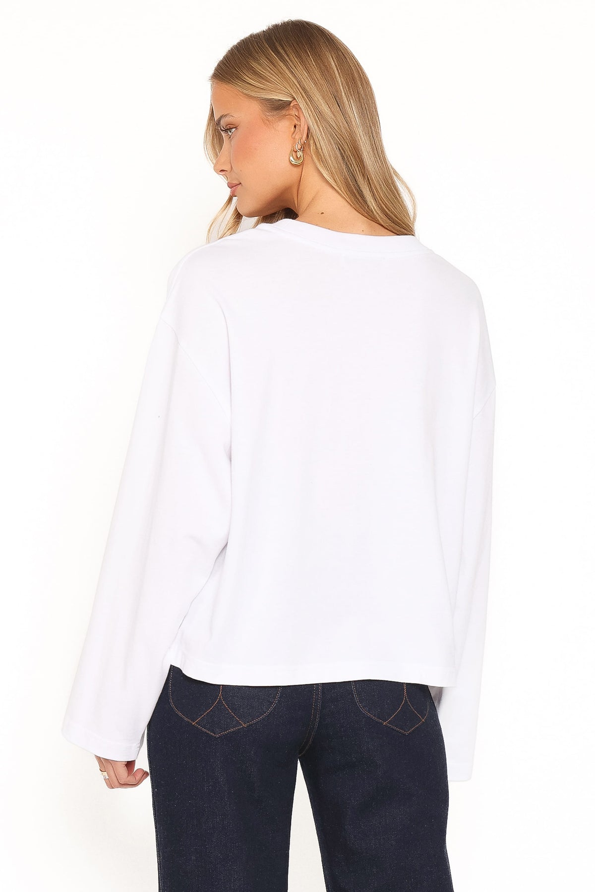 TOPS Tulla Graphic Tee - White