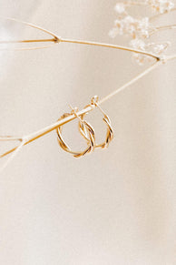 Petal and Pup USA ACCESSORIES Armina Earrings - Gold One Size