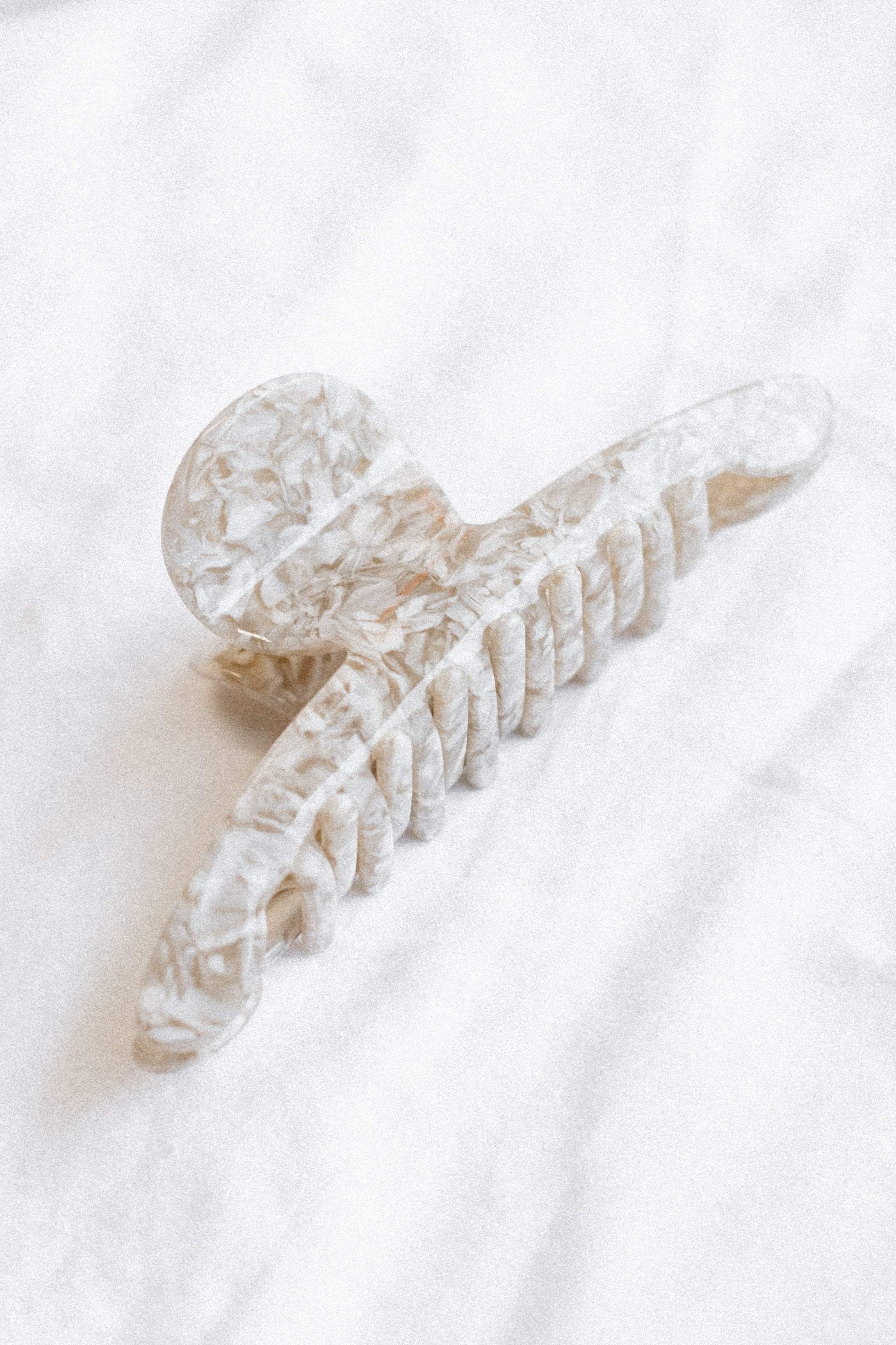 Petal and Pup USA ACCESSORIES Linnea Hairclip - Pearl Beige One Size