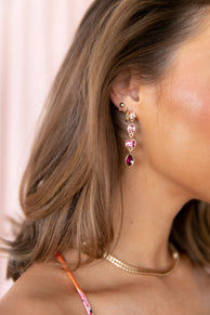 Petal and Pup USA ACCESSORIES Lyla Drop Earrings - Multi One Size