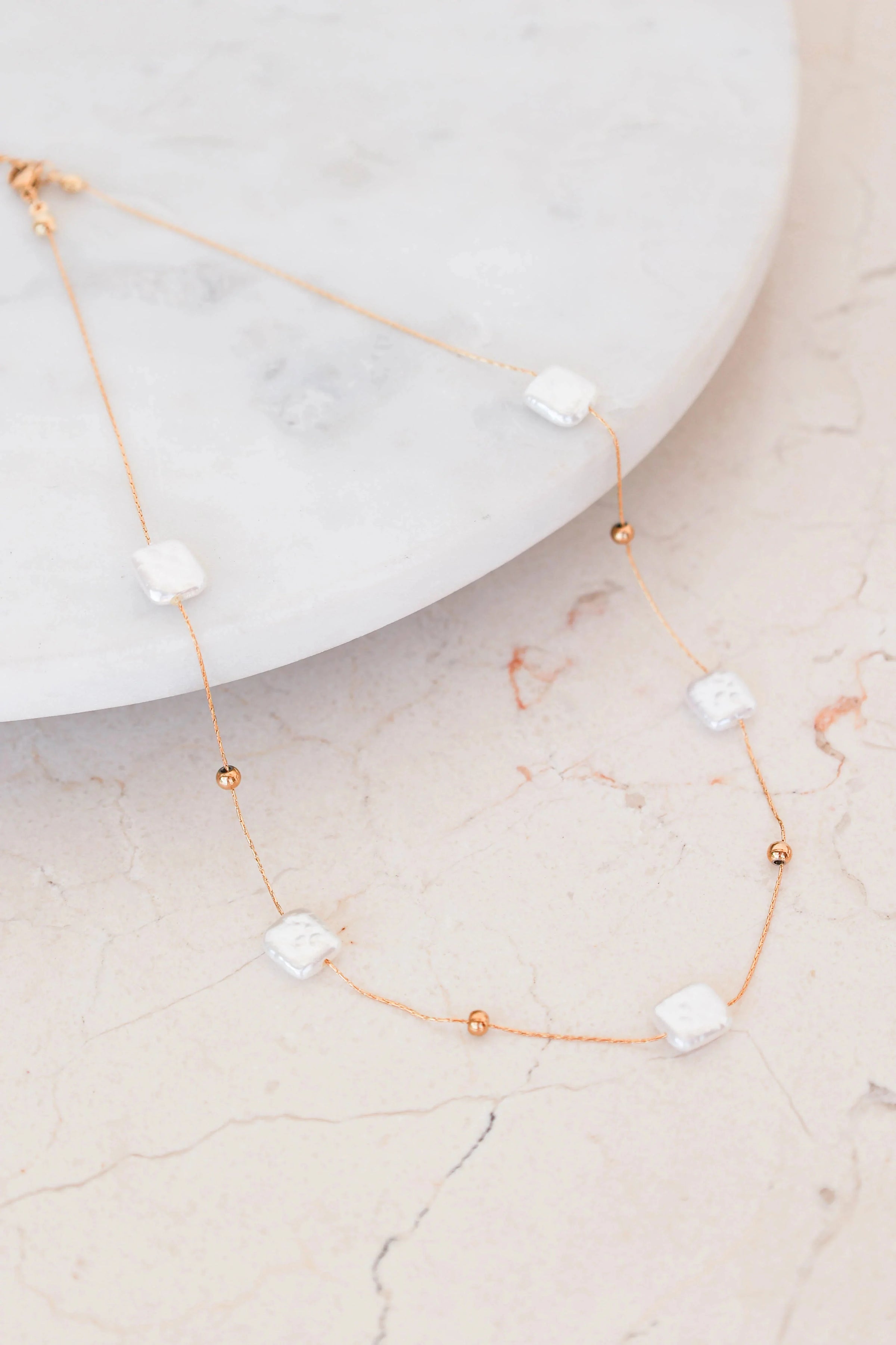 Petal and Pup USA ACCESSORIES Roma Necklace - Gold One Size