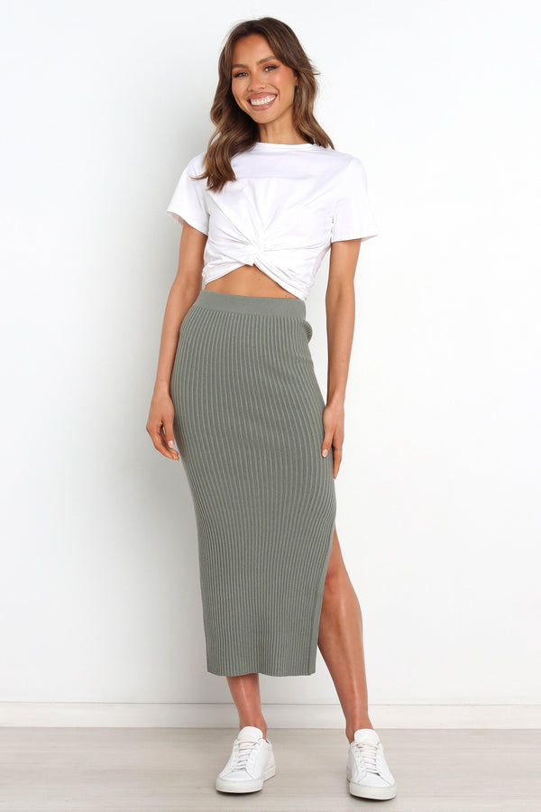 Petal and Pup USA BOTTOMS Bowen Skirt - Olive