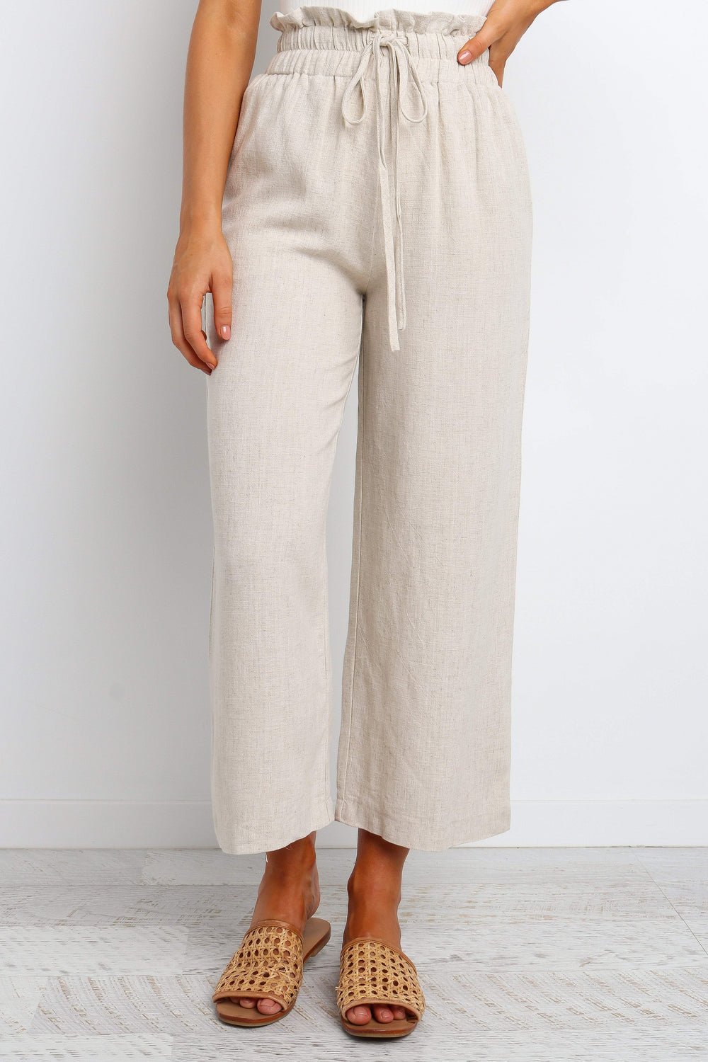 Petal and Pup USA BOTTOMS Hawthorne Pant - Beige
