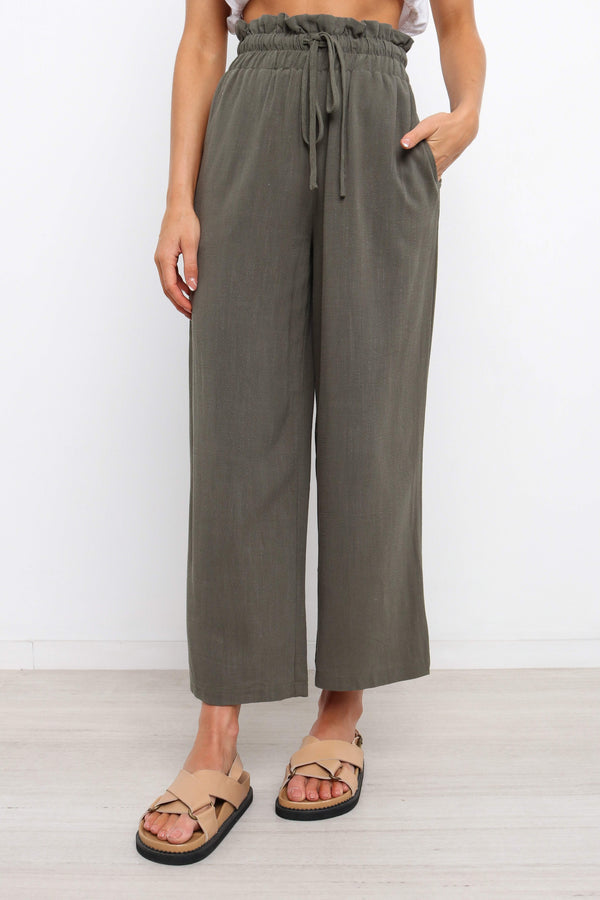 Petal and Pup USA BOTTOMS Hawthorne Pant - Olive