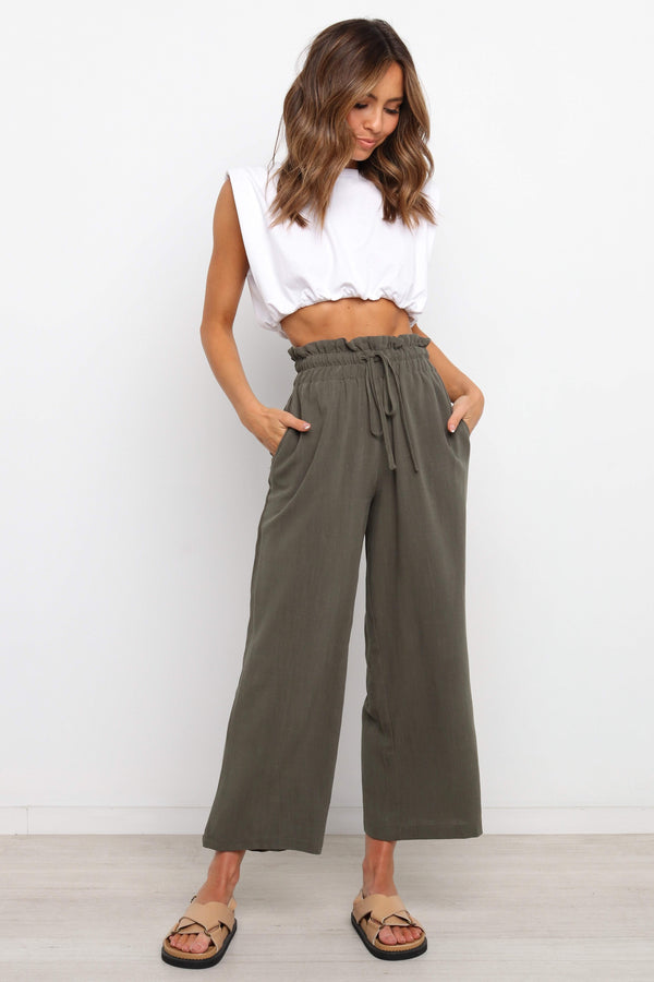 Petal and Pup USA BOTTOMS Hawthorne Pant - Olive