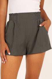 Petal and Pup USA BOTTOMS Maggie Shorts - Olive
