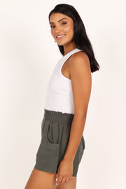 Petal and Pup USA BOTTOMS Maggie Shorts - Olive
