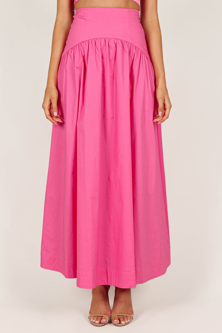 Savannah Maxi Skirt - Pink - Petal & Pup USA