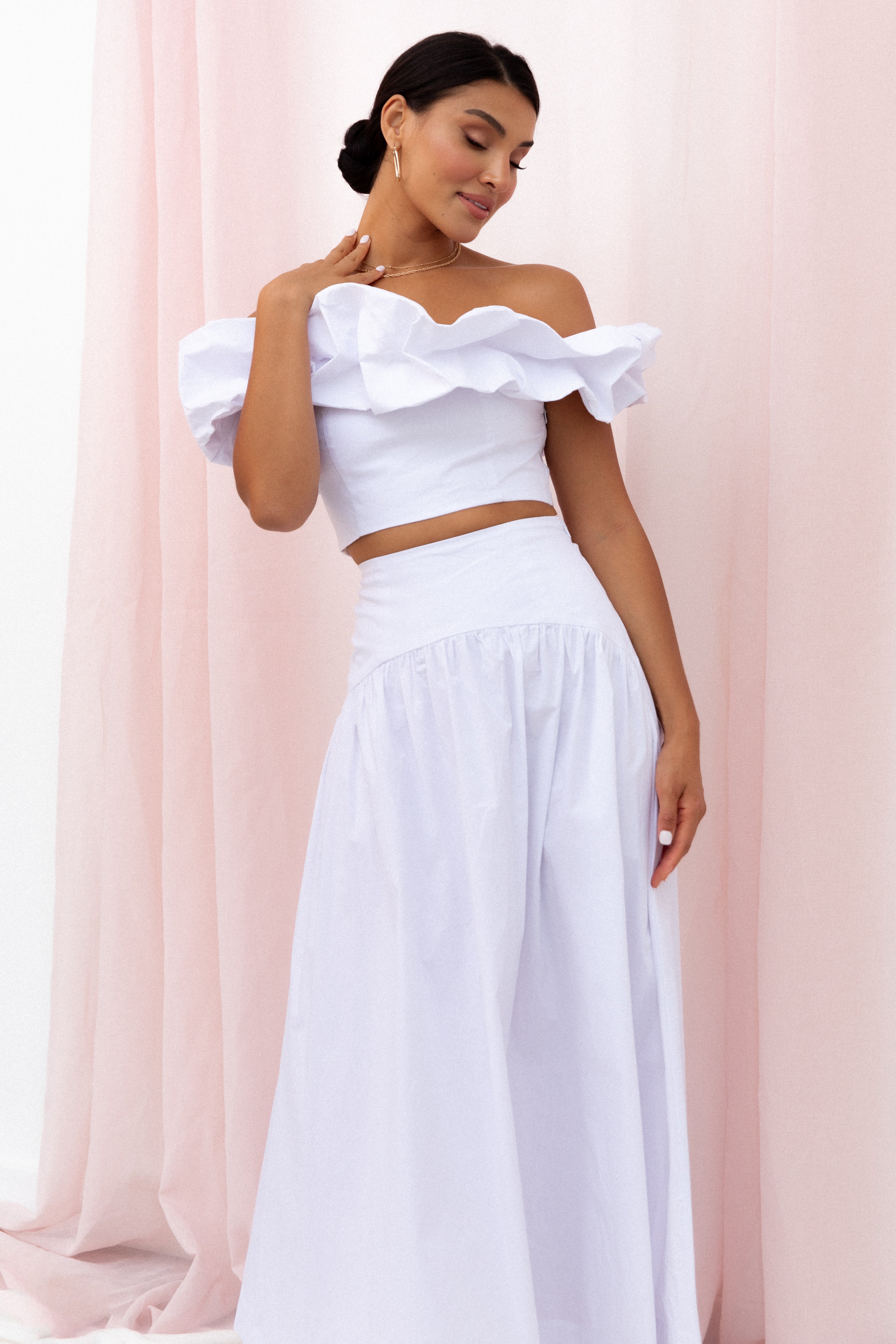 White maxi skirt Clearance