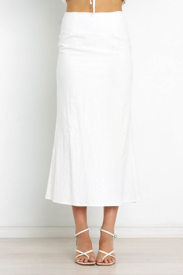 Petal and Pup USA BOTTOMS Wye Skirt - White