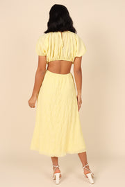 Petal and Pup USA DRESSES Ailani Dress - Yellow