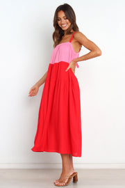 Petal and Pup USA DRESSES Aliana Dress - Pink Splice