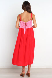 Petal and Pup USA DRESSES Aliana Dress - Pink Splice