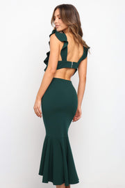 Petal and Pup USA DRESSES Avani Dress - Emerald