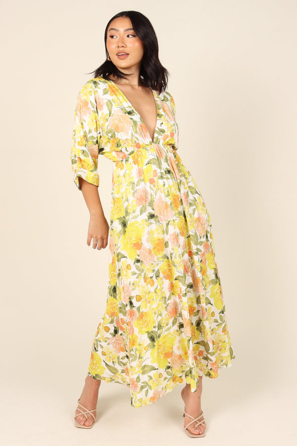 Petal and Pup USA DRESSES Bayview Dress - Yellow