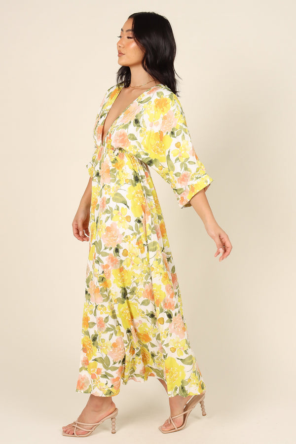 Petal and Pup USA DRESSES Bayview Dress - Yellow