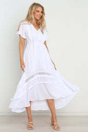 Petal and Pup USA DRESSES Chelsea Dress - White
