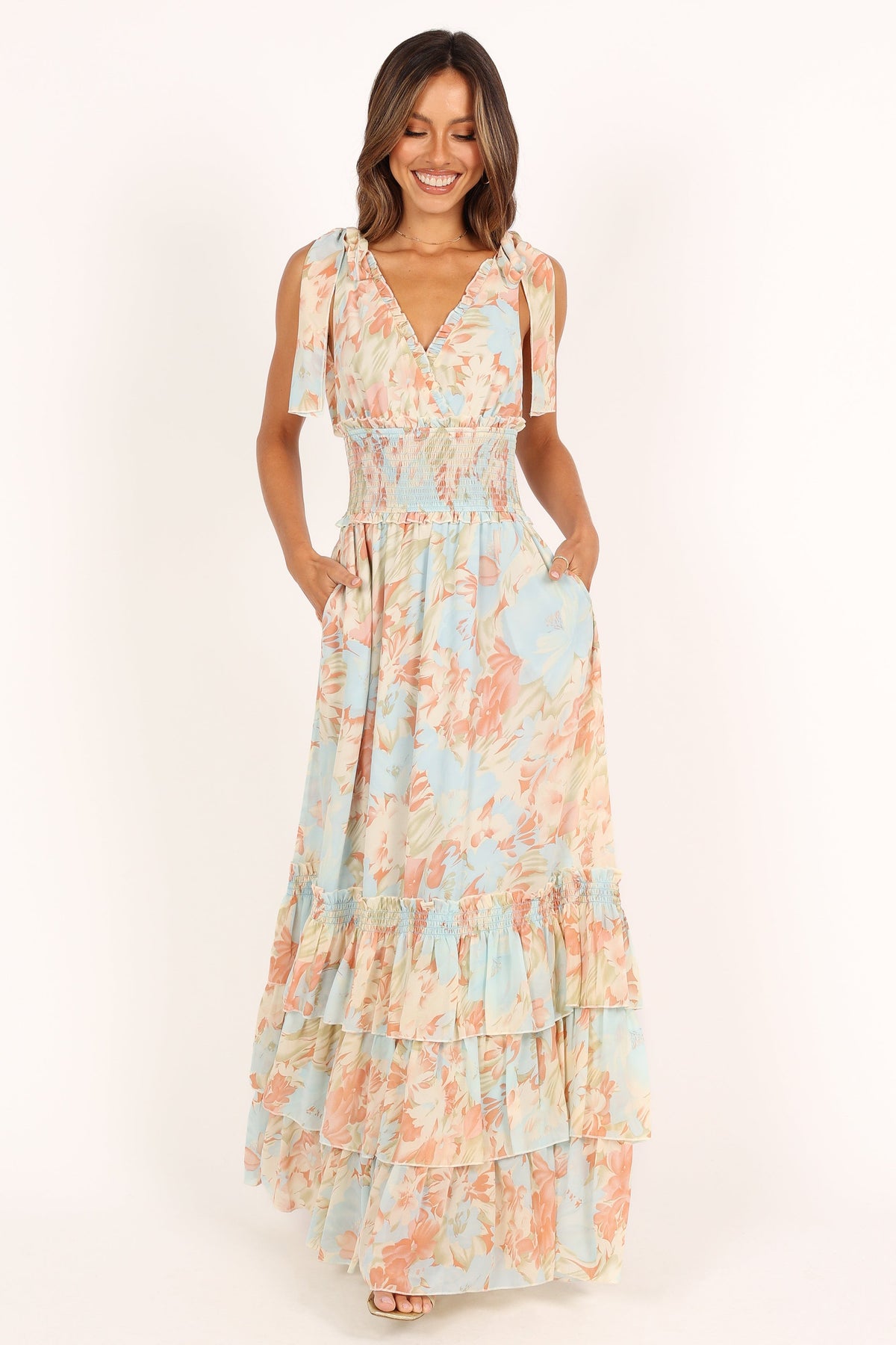 Christabel Tiered Maxi Dress