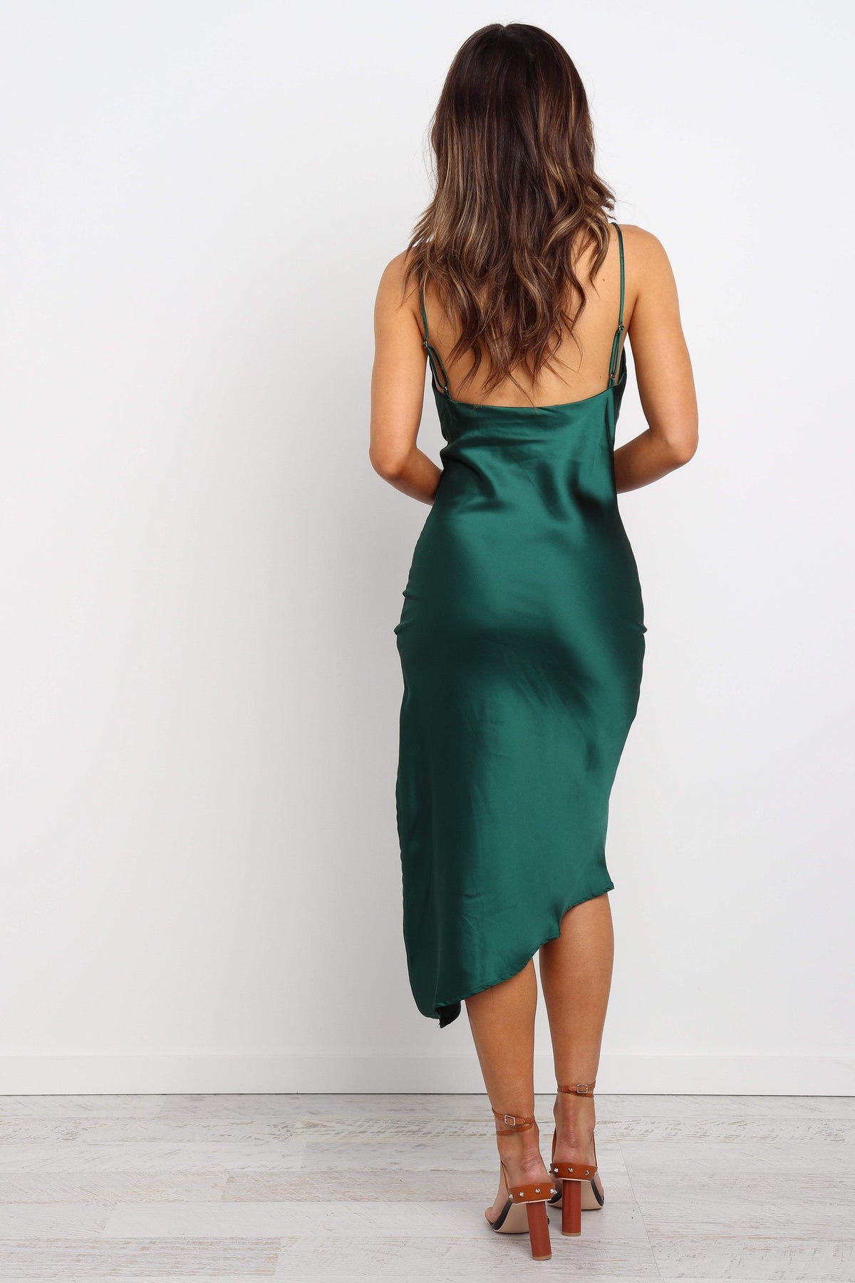 petal and pup green midi dress Cyprus Dress - Emerald