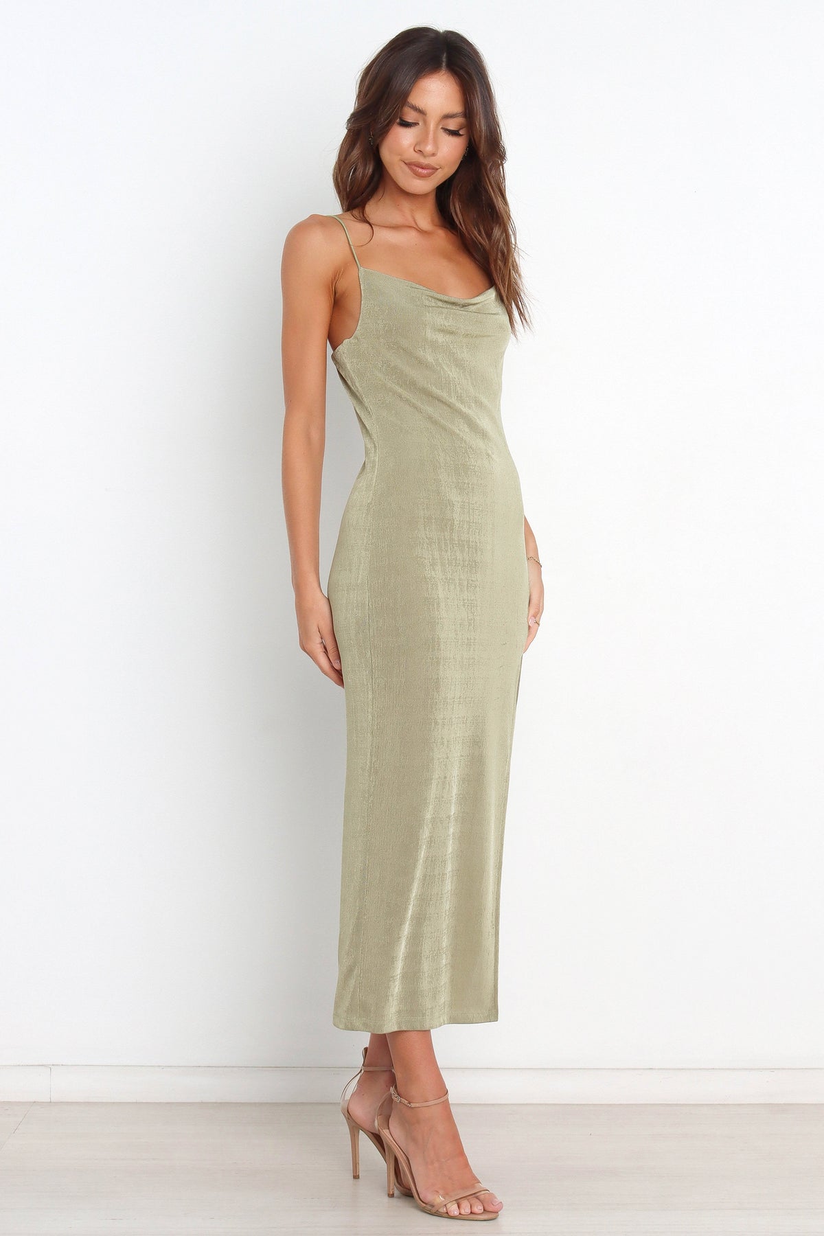 olive and ivy cowl midi dress Petal and Pup Women's Diani Dress