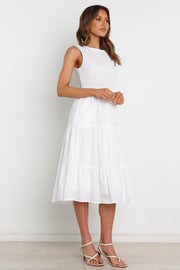 Petal and Pup USA DRESSES Erhardt Dress - White