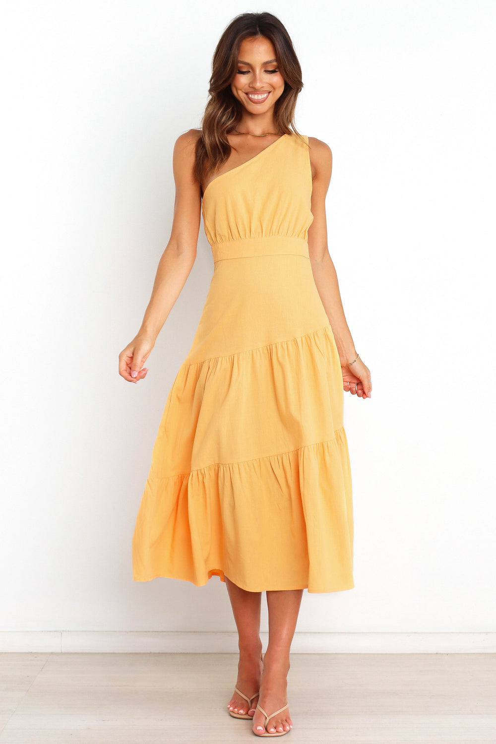 Petal and Pup USA DRESSES Etienna Dress - Orange
