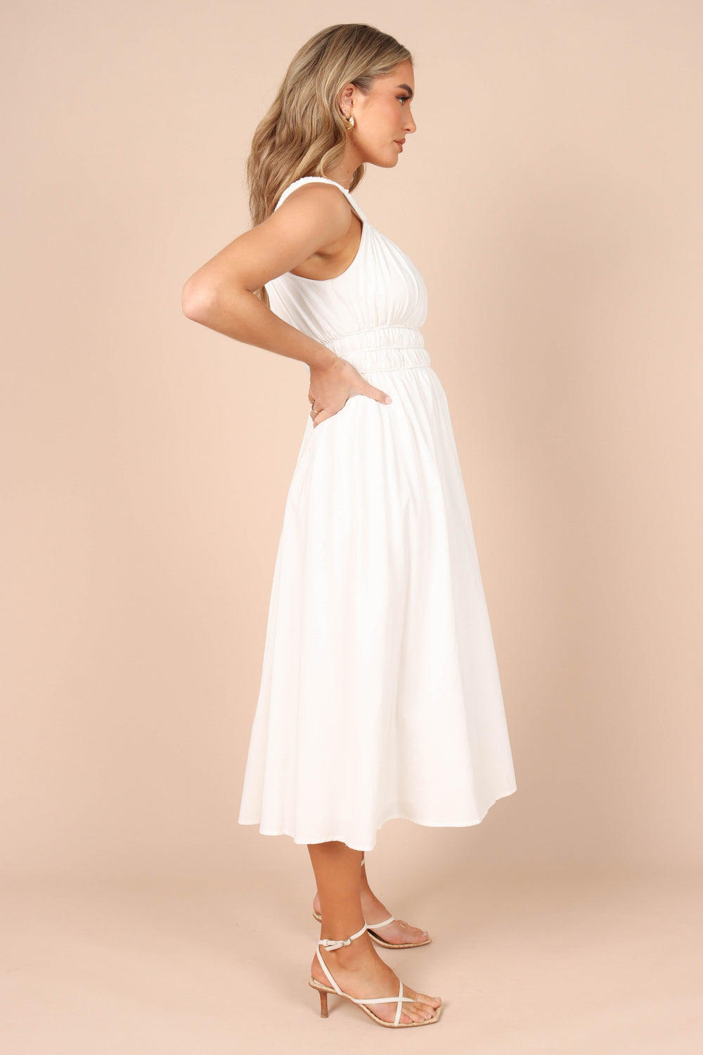 Petal and Pup USA DRESSES Everleigh Dress - White