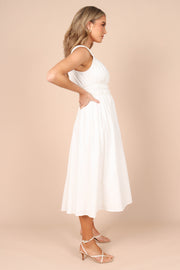 Petal and Pup USA DRESSES Everleigh Dress - White