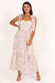 DRESSES @Floret Midi Dress - Lavender