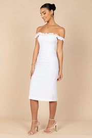 Petal and Pup USA DRESSES Florez Dress - White