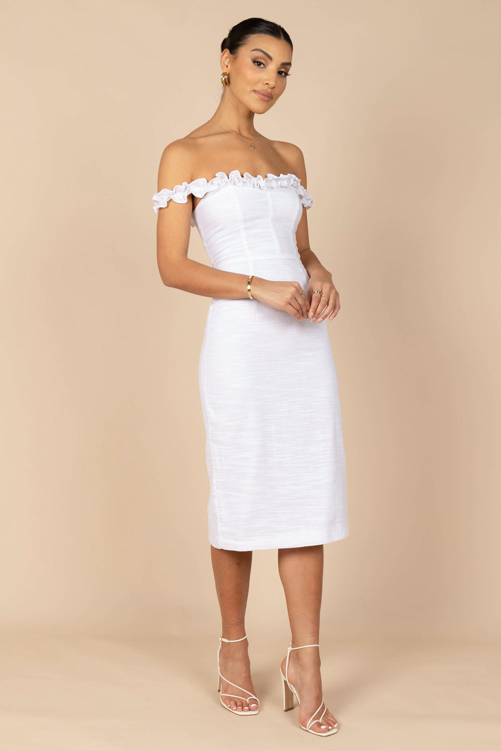 Petal and Pup USA DRESSES Florez Dress - White