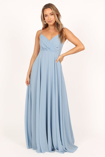 Flourish Maxi Dress - Blue - Petal & Pup USA