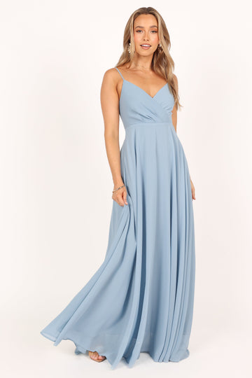 Flourish Maxi Dress - Blue - Petal & Pup USA