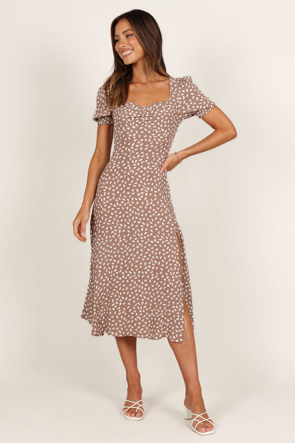 Petal and Pup USA DRESSES Franklin Dress - Mocha