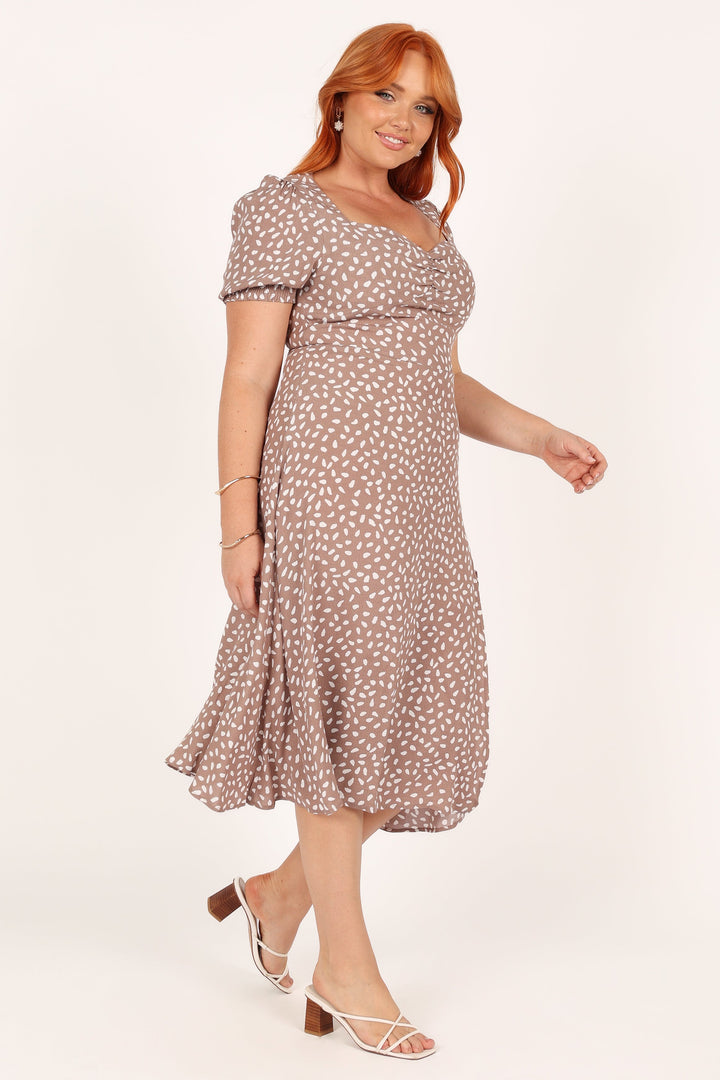 Franklin Dress Mocha Petal & Pup USA