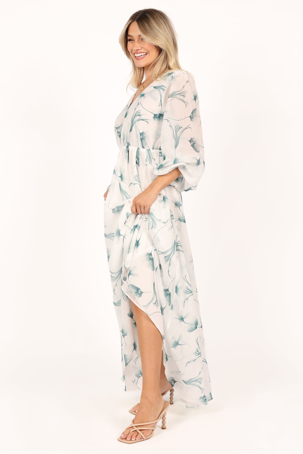 Gillian tiered shop maxi dress