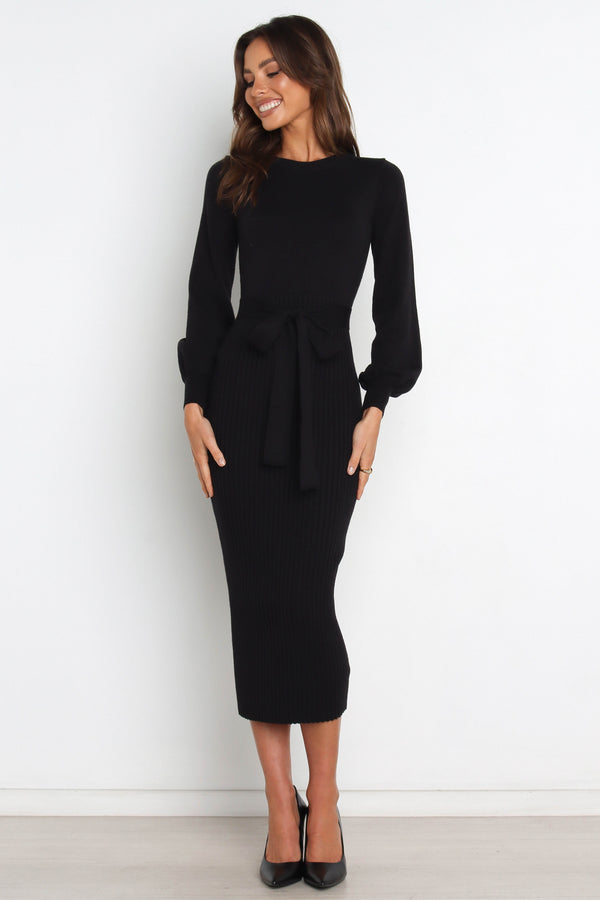 petal & pup women's farrow long sleeve midi dress Loeve Long Sleeve Midi Dress