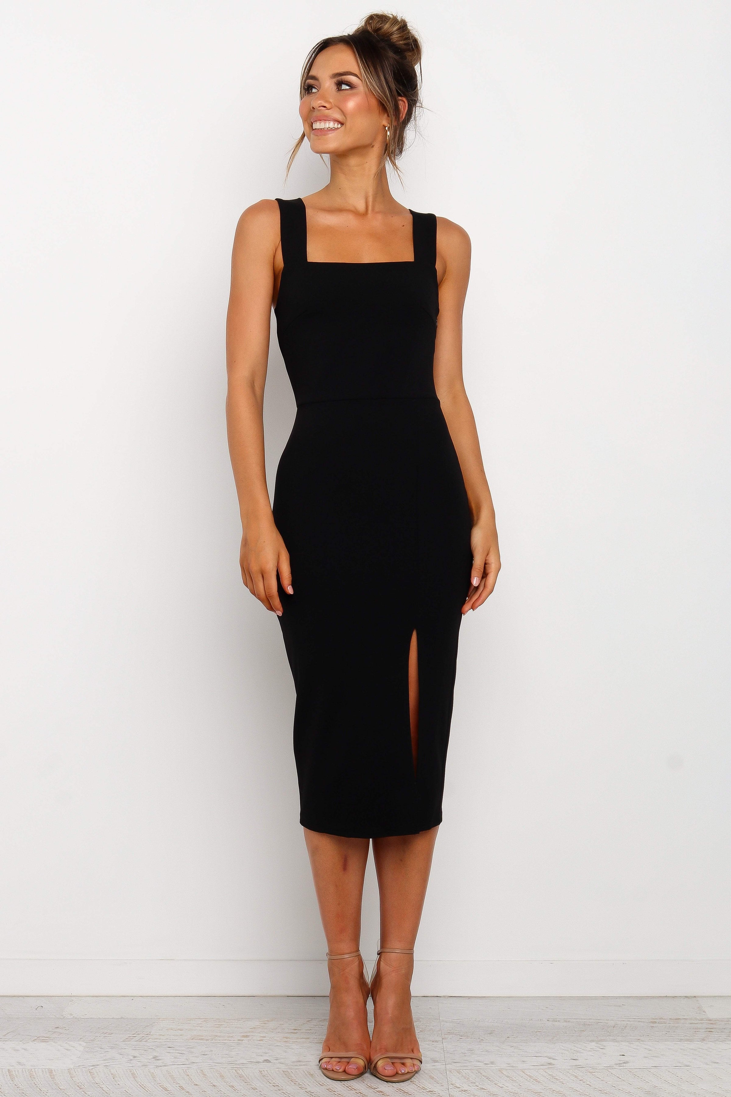 Petal and Pup USA DRESSES Hyatt Dress - Black