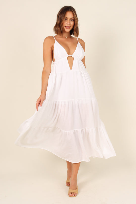 Indigo Dress White Petal & Pup USA