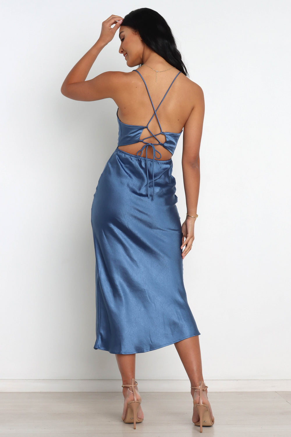 Kamiya Dress Navy Petal & Pup USA