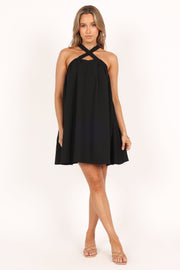 Petal and Pup USA DRESSES Lara Mini Dress - Black