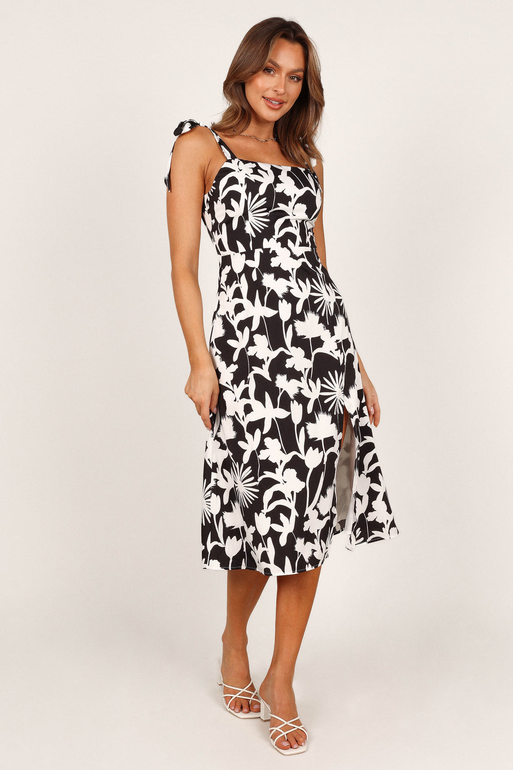 Petal and Pup USA DRESSES Laurel Dress - Black/White