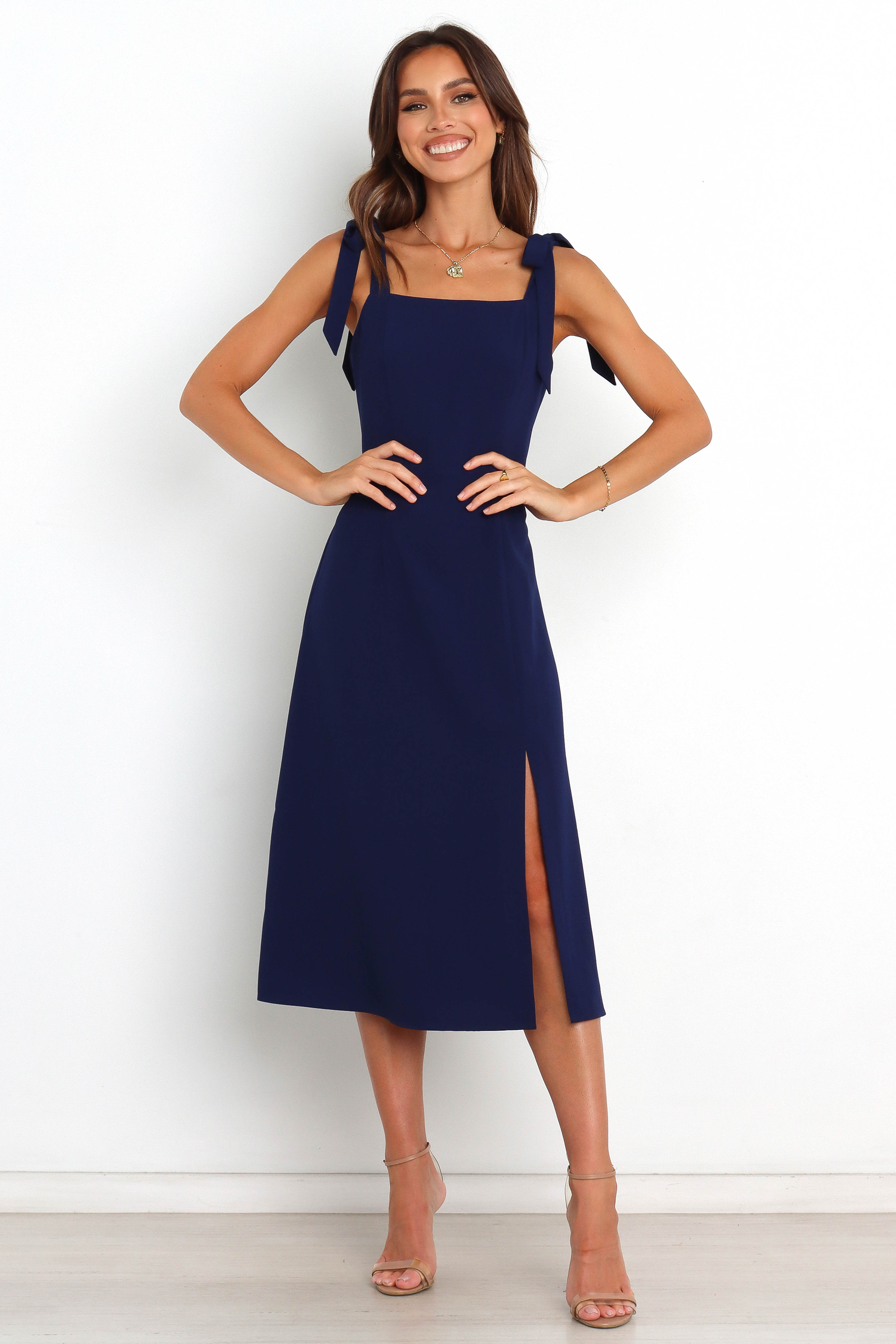 Petal and Pup USA DRESSES Laurel Dress - Navy