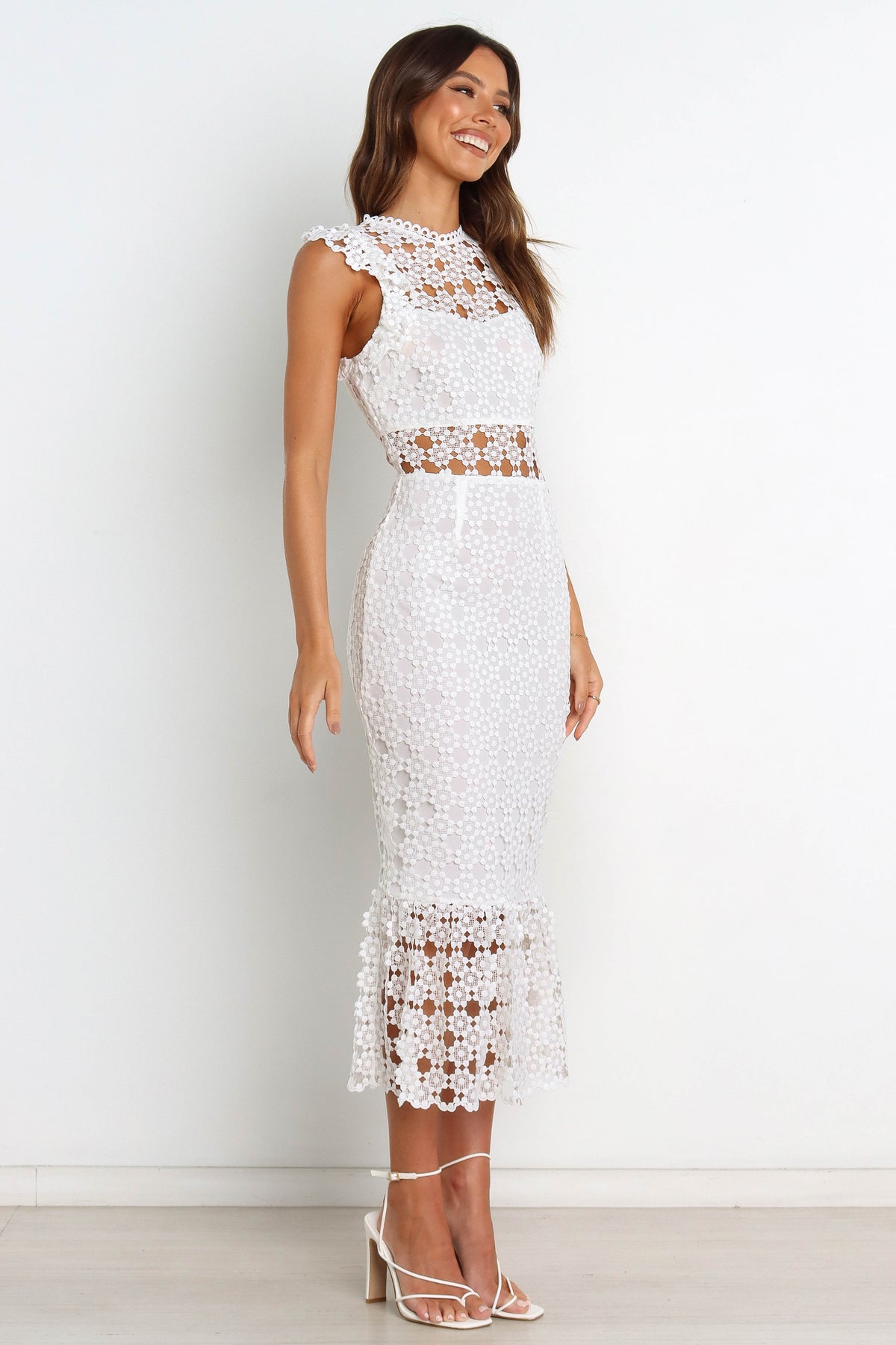 Lauren Dress - White | Petal & Pup USA