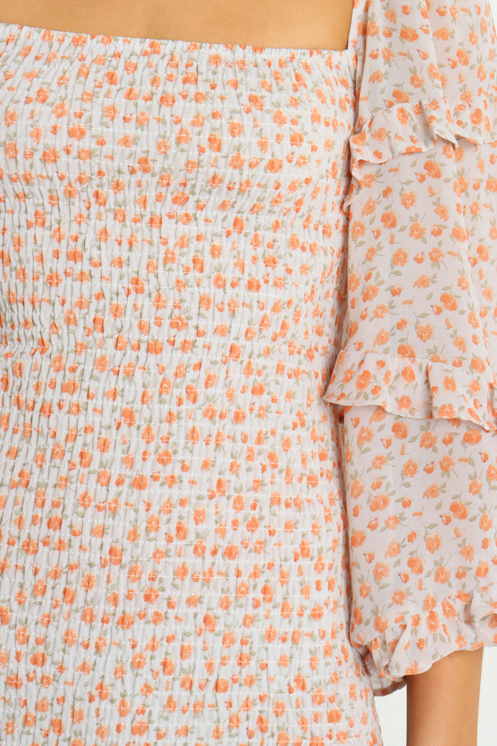 Leia Dress Orange Petal & Pup USA