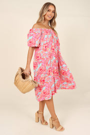 Petal and Pup USA DRESSES Leyden Dress - Pink