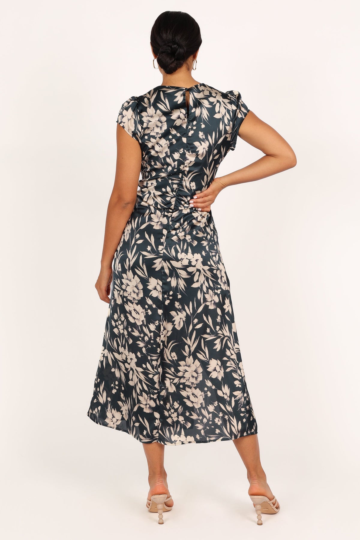 slim fit dress slacks Lisbeth Midi Dress