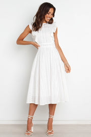 Petal and Pup USA DRESSES Marlee Dress - White