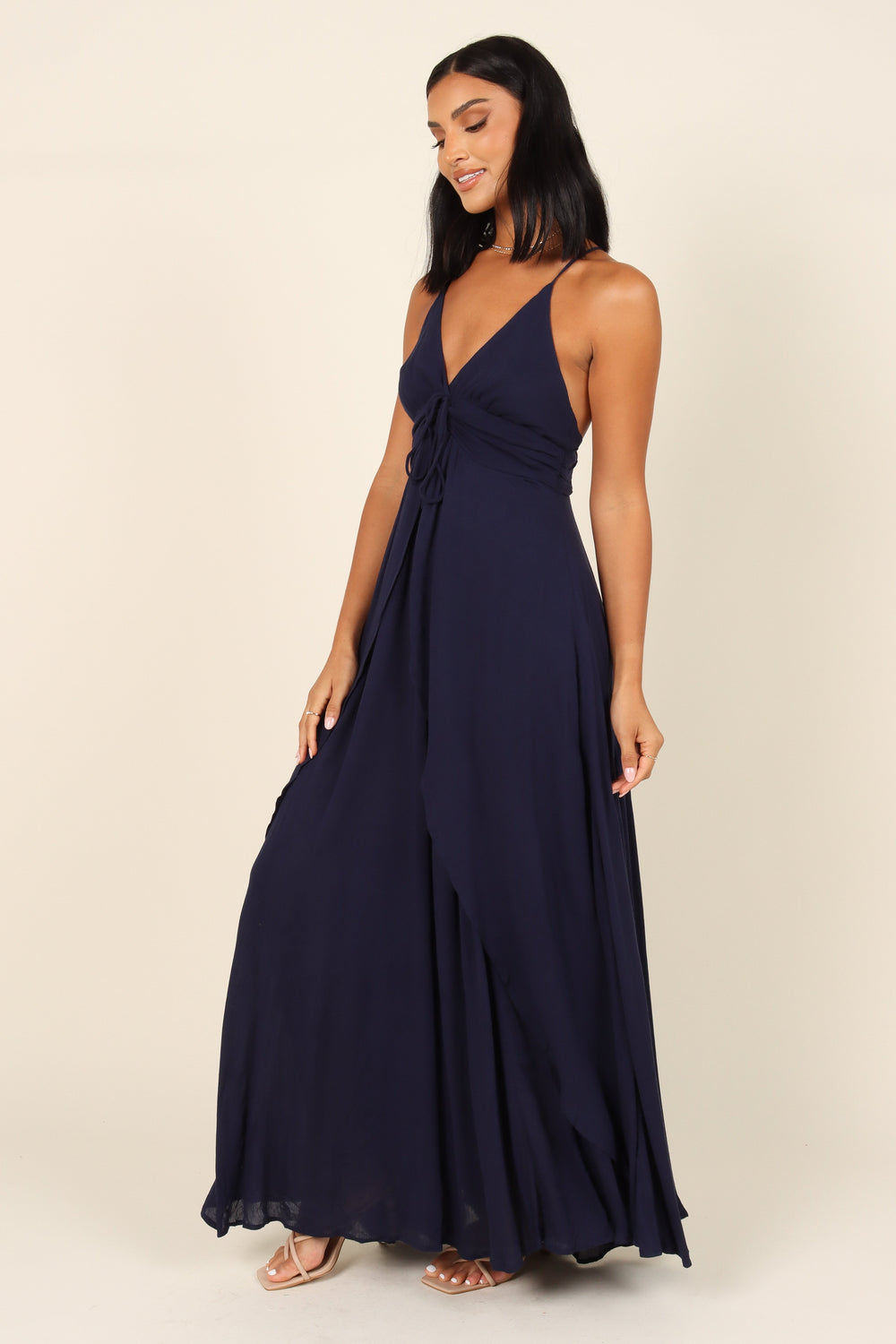 Mateja Maxi Dress - Navy - Petal & Pup USA