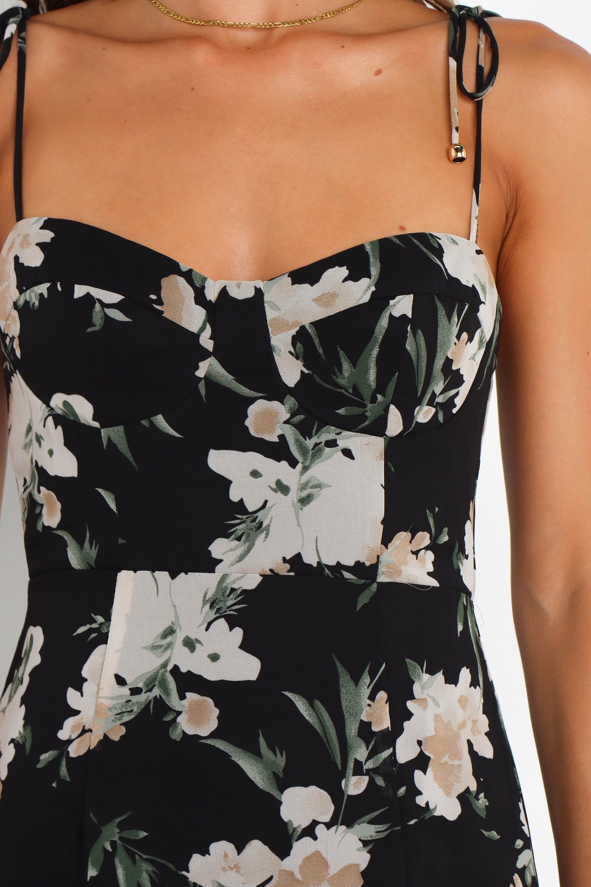 petal and pup black floral dress Sassafras Overgrown Warden Jacket 10oz Denim Black